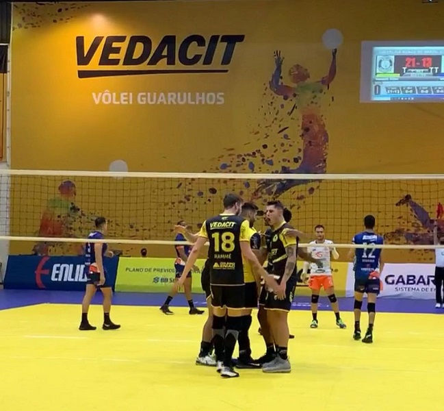 Em Jogo Adiado Vedacit V Lei Guarulhos Vence Em Casa Not Cias